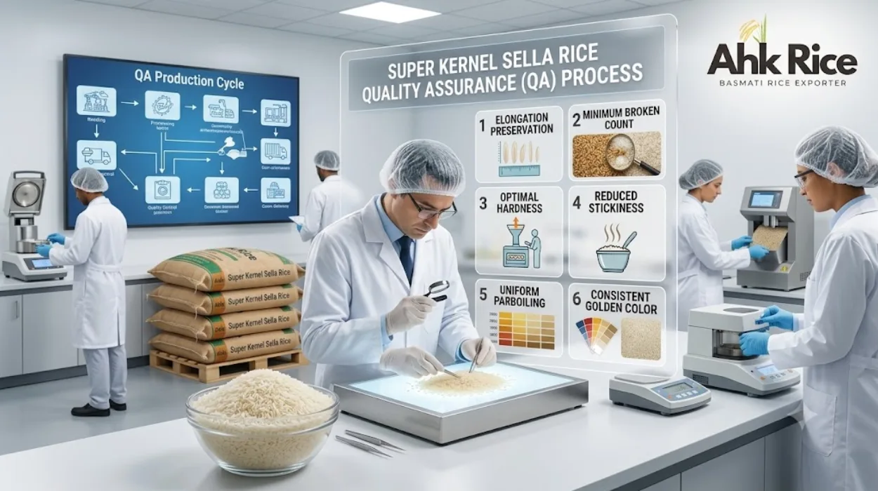 Super Kernel Sella Rice Quality Assurance Process Explained