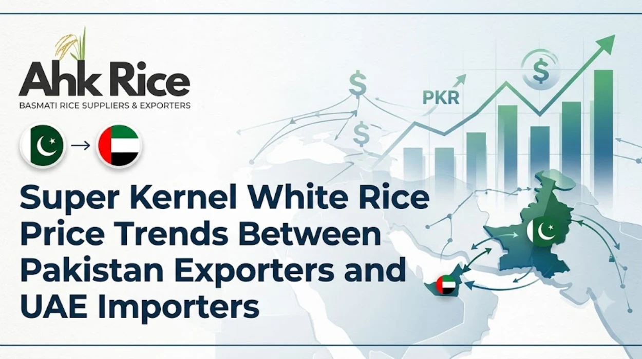 Super Kernel White Rice Price Trends Between Pakistan Exporters and UAE Importers