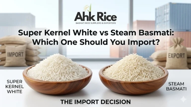 Super Kernel White vs Steam Basmati Which One Should You Import