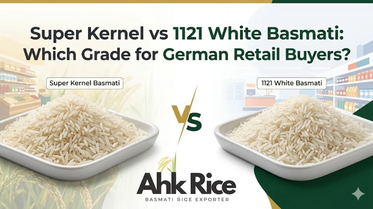Super Kernel vs 1121 White Basmati Which Grade for German Retail Buyers