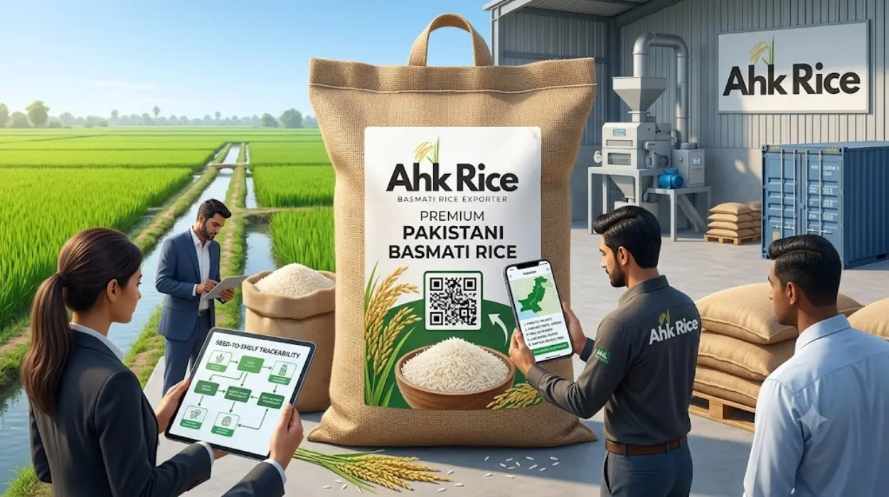 Supply Traceable Pakistani Basmati Rice to Wales with AHK Rice