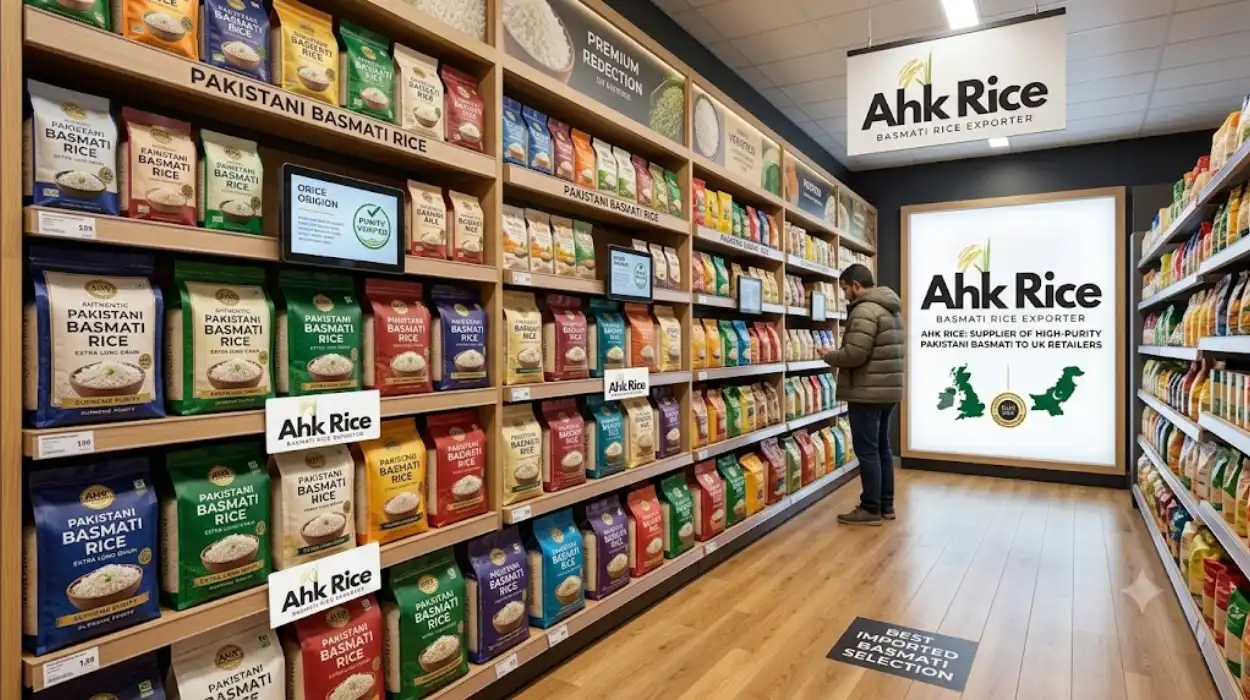 Supply UK Retailers with High Purity Pakistani Basmati Rice