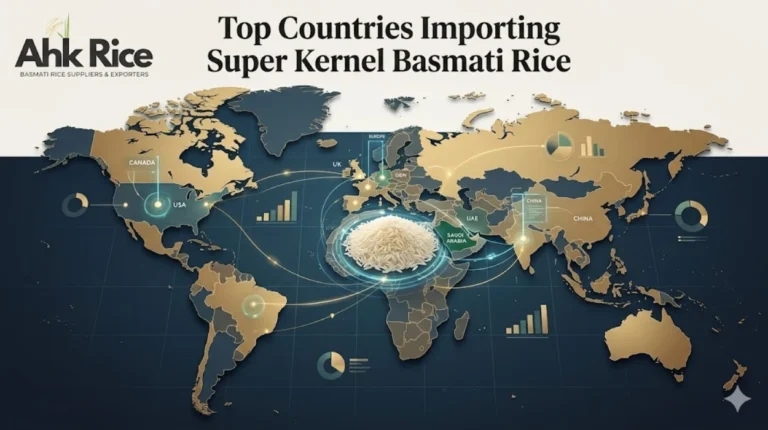 Top Countries Importing Super Kernel Basmati Rice