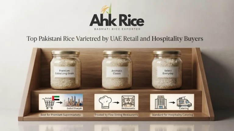 Top Pakistani Rice Varieties Preferred by UAE Retail and Hospitality Buyers in 2026