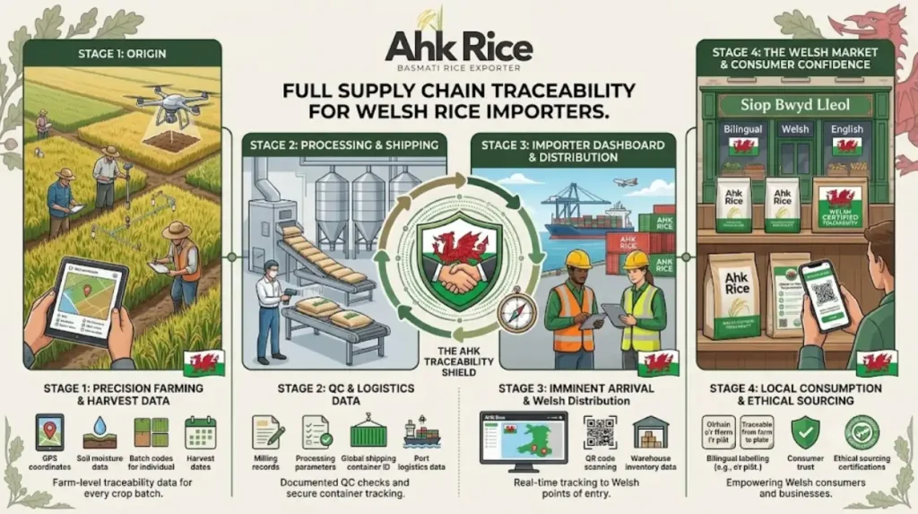 Why Is Product Traceability Important for Welsh Rice Importers
