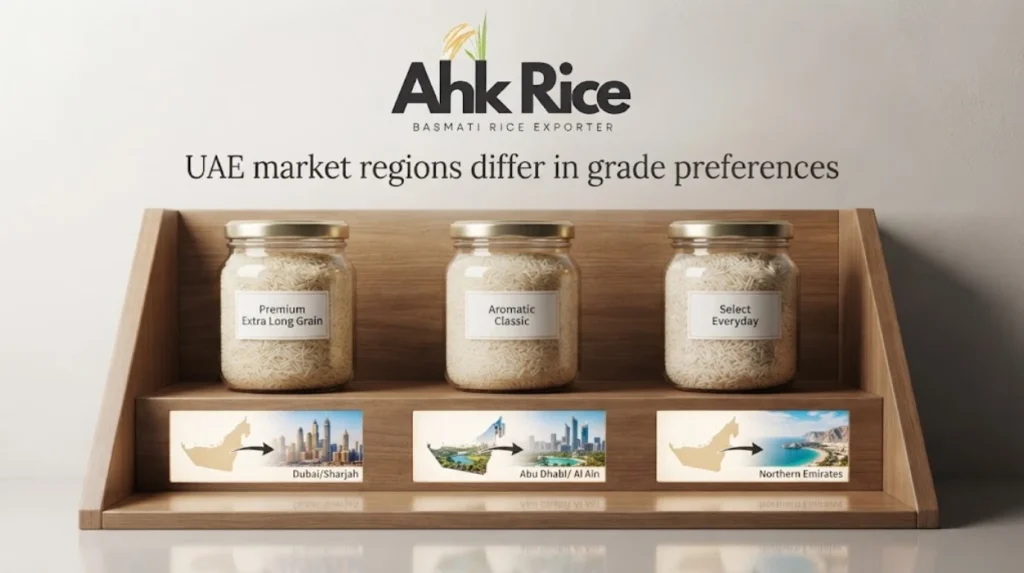 Most Popular Pakistani Basmati Rice Grades Exported to UAE in 2026