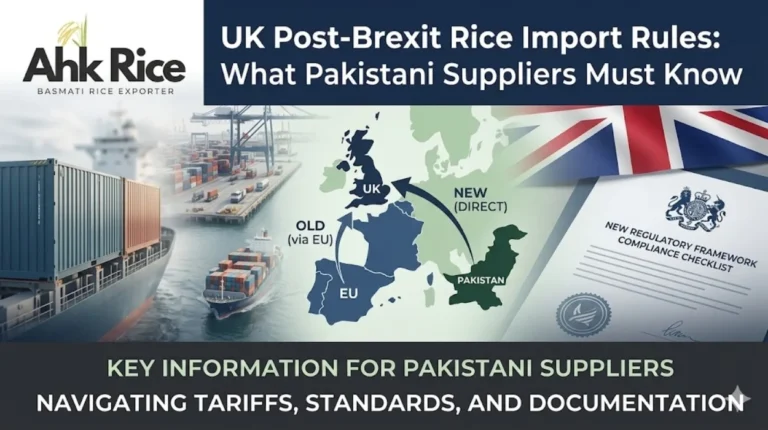 UK Post-Brexit Rice Import Rules What Pakistani Suppliers Must Know