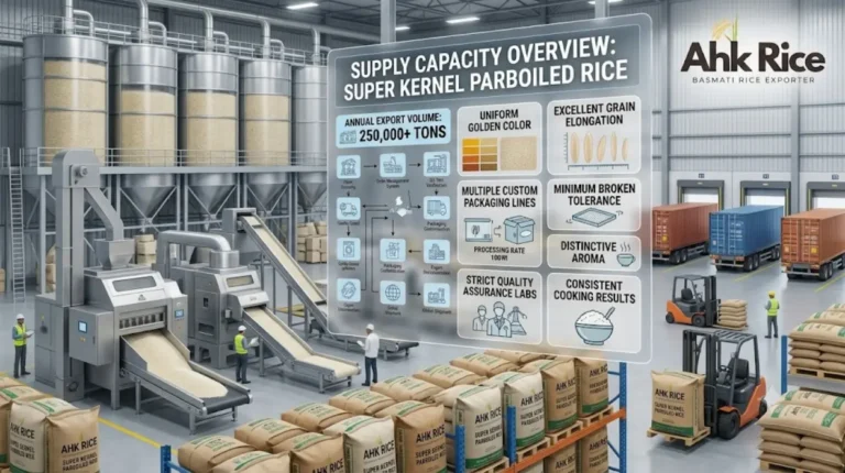 Understanding Super Kernel Parboiled Rice Export Supply Capacity