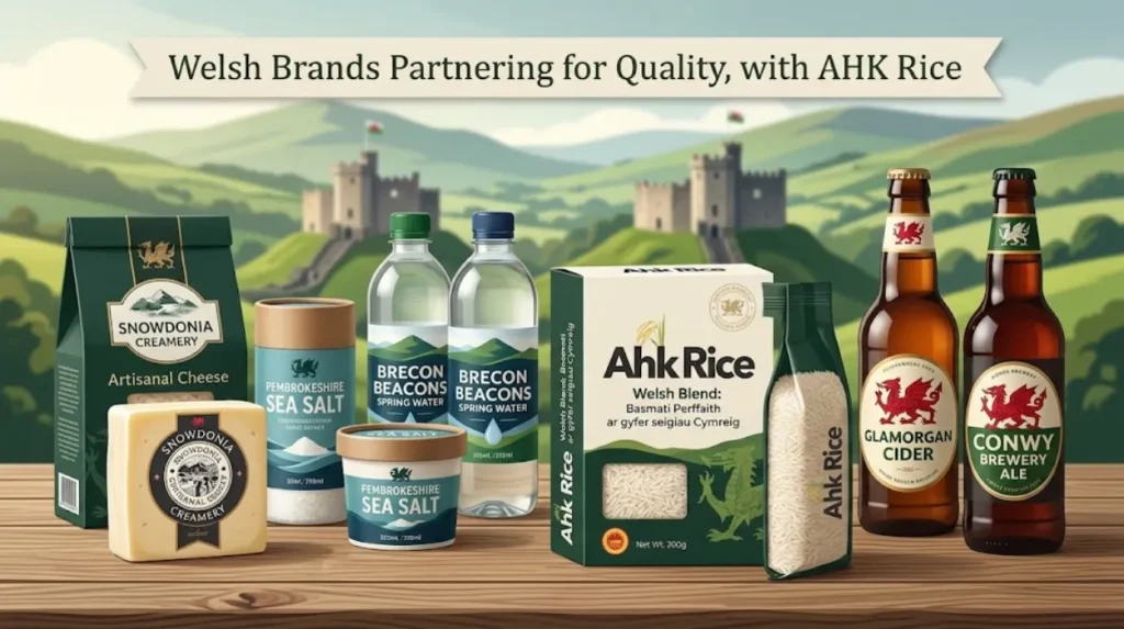AHK Rice Provides Private Label Basmati Rice Manufacturing for Wales