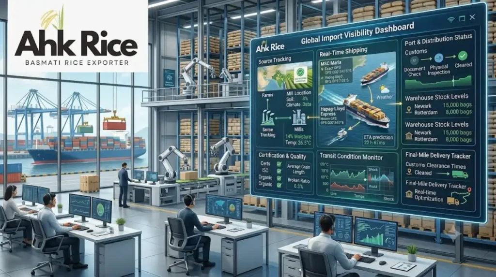 Why Is Supply Chain Visibility Important for Rice Import Operations