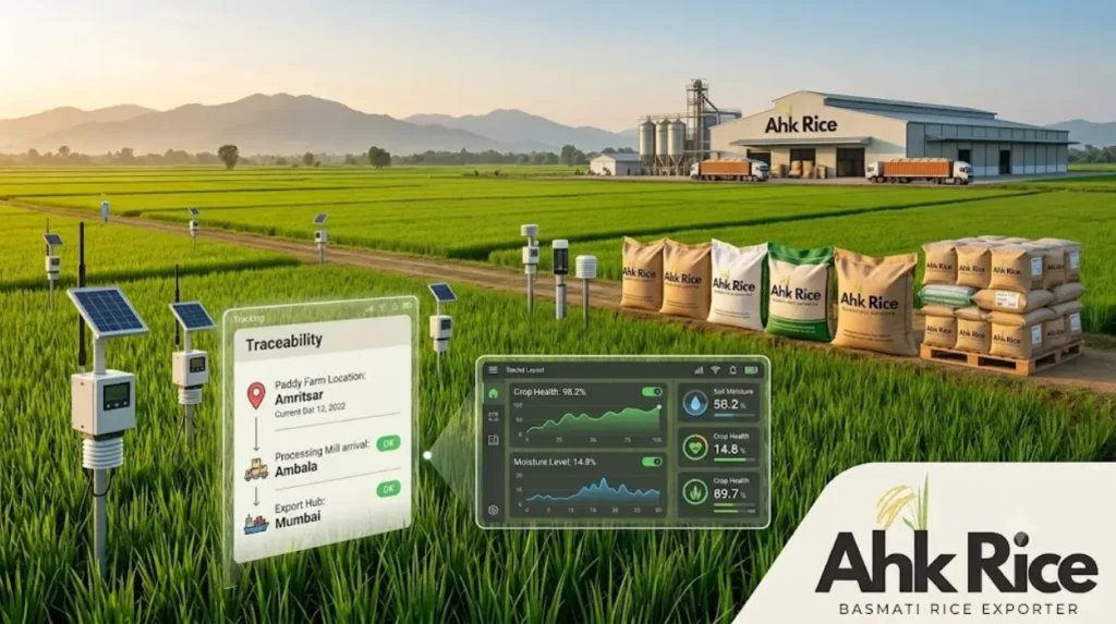 How Is Basmati Rice Tracked from Processing to Export Shipment
