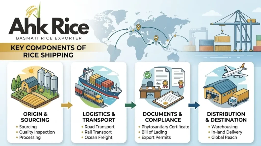How Long Does Basmati Rice Shipping Take from Pakistan to UAE?