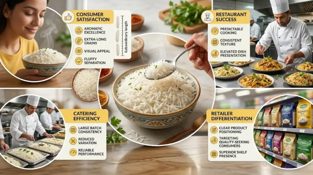 What Are the Main Benefits of Premium Basmati Rice?