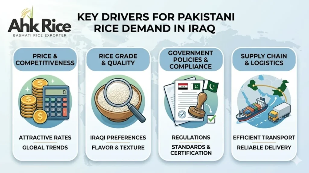 Which Pakistani Rice Grades Generate the Highest Demand in Iraq's Import Market