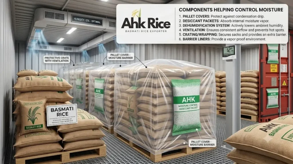 How Does Moisture Control Protect Rice During International Shipping