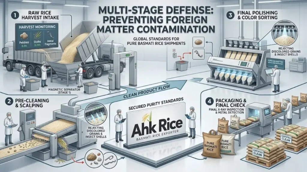 Why Do UK Importers Monitor Foreign Matter in Rice Shipments