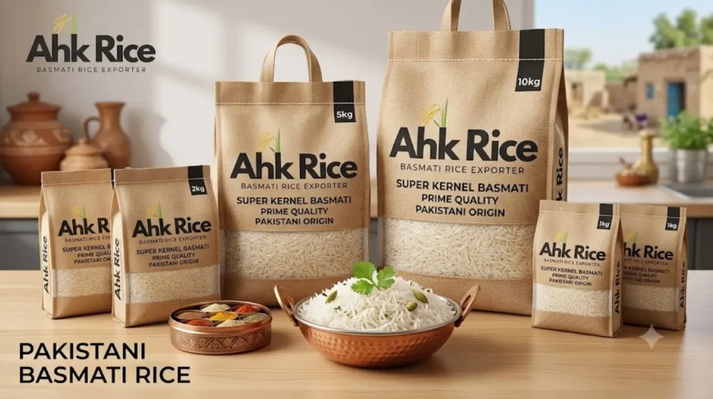 Source Certified Pakistani Basmati Rice for Wales Through AHK Rice