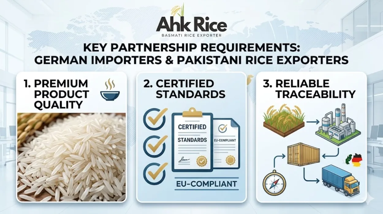What German Importers Look for When Partnering with Pakistani Rice Exporters