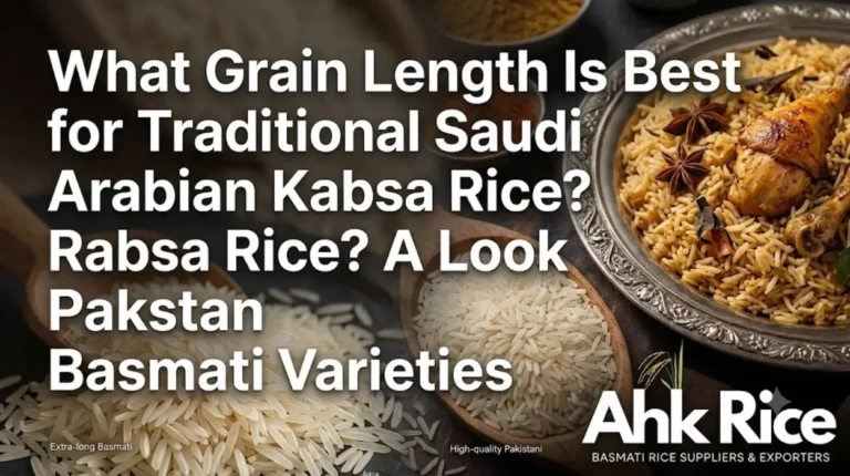What Grain Length Is Best for Traditional Saudi Arabian Kabsa Rice A Look at Pakistan Basmati Varieties