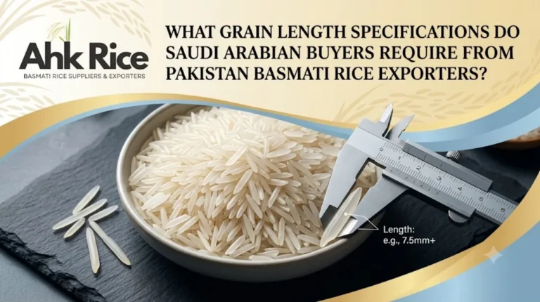 What Grain Length Specifications Do Saudi Arabian Buyers Require from Pakistan Basmati Rice Exporters