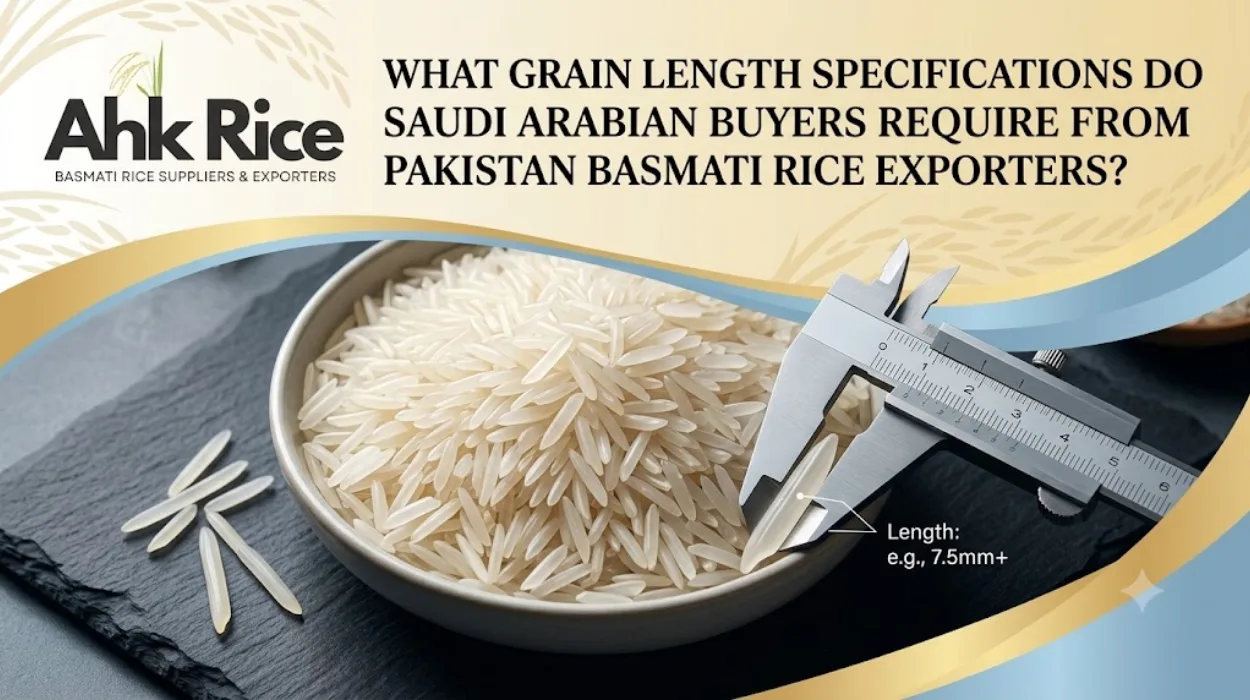 What Grain Length Specifications Do Saudi Arabian Buyers Require from Pakistan Basmati Rice Exporters