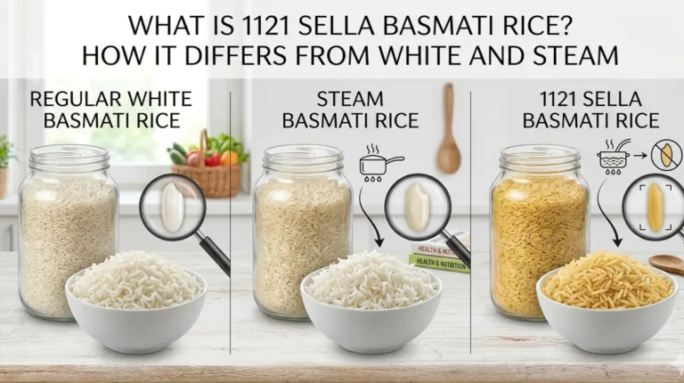 What Is 1121 Sella Basmati Rice? How It Differs from White and Steam