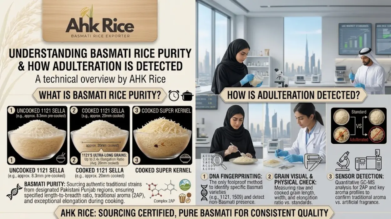 What Is Basmati Rice Purity and How Is Adulteration Detected