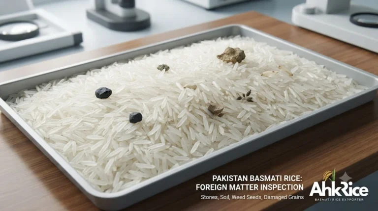 What Is Foreign Matter in Pakistan Basmati Rice Imported into the UAE