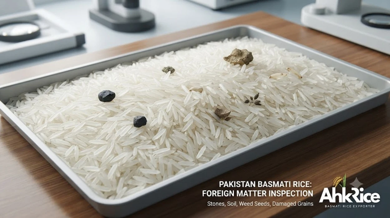 What Is Foreign Matter in Pakistan Basmati Rice Imported into the UAE