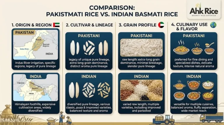 What Is Pakistani Basmati Rice and How Is It Different from Indian Basmati