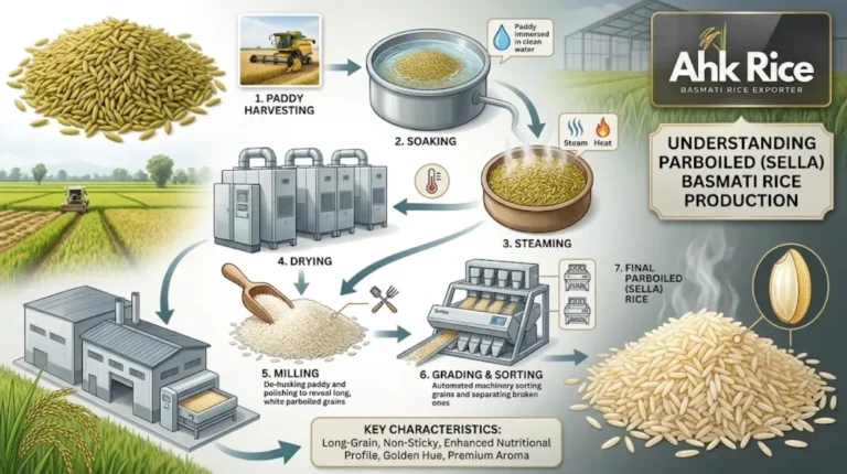 What Is Parboiled (Sella) Basmati Rice and How Is It Made