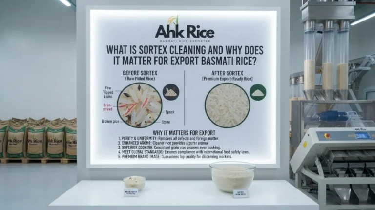 What Is Sortex Cleaning and Why Does It Matter for Export Basmati Rice