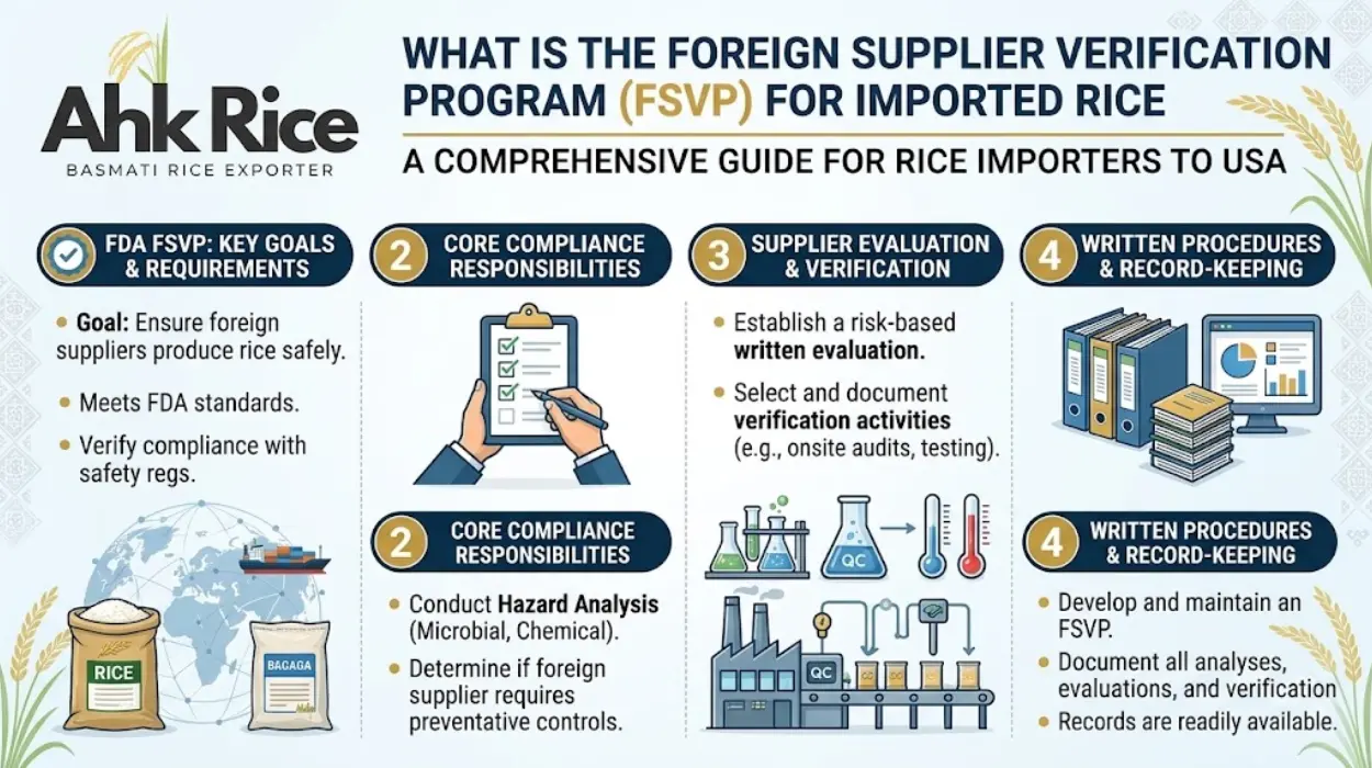 What Is the Foreign Supplier Verification Program (FSVP) for Imported Rice