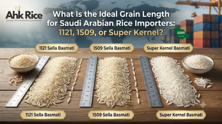 What Is the Ideal Grain Length for Saudi Arabian Rice Importers 1121, 1509, or Super Kernel