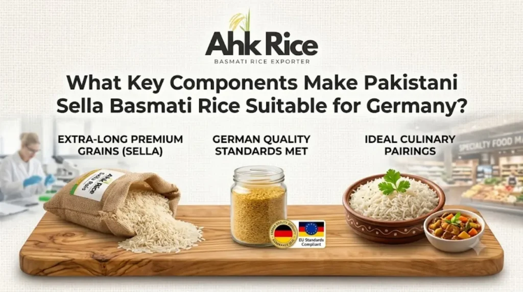 Why Pakistani Sella Basmati Rice Fits the German Specialty Food Market
