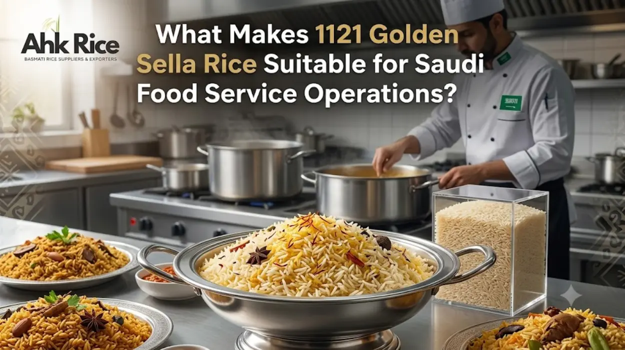 What Makes 1121 Golden Sella Rice Suitable for Saudi Food Service Operations