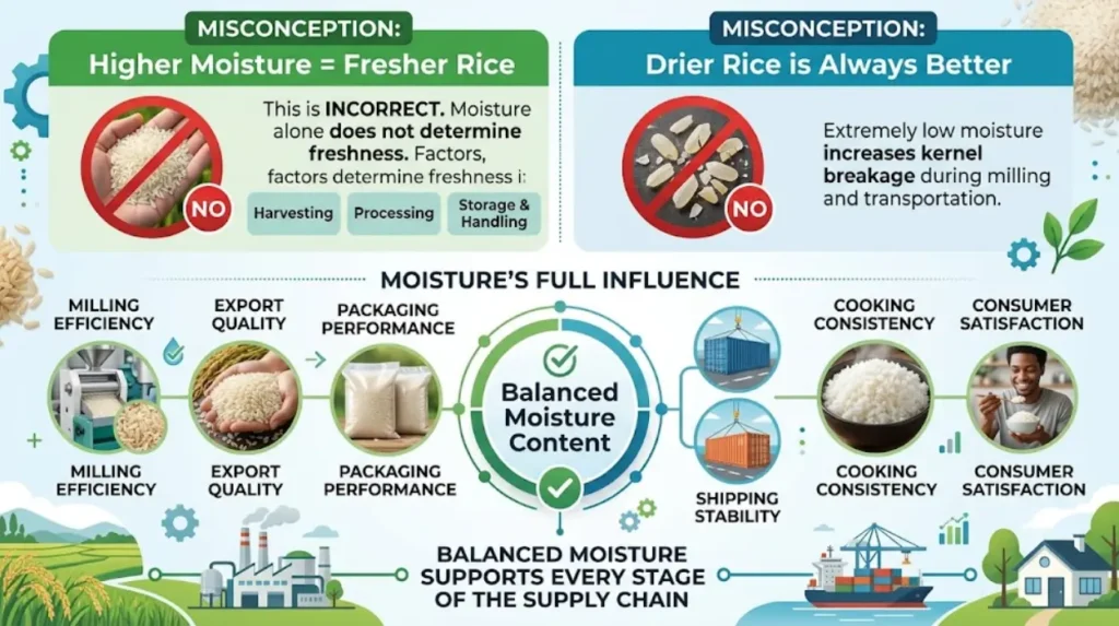What Misconceptions Exist About Moisture Content?