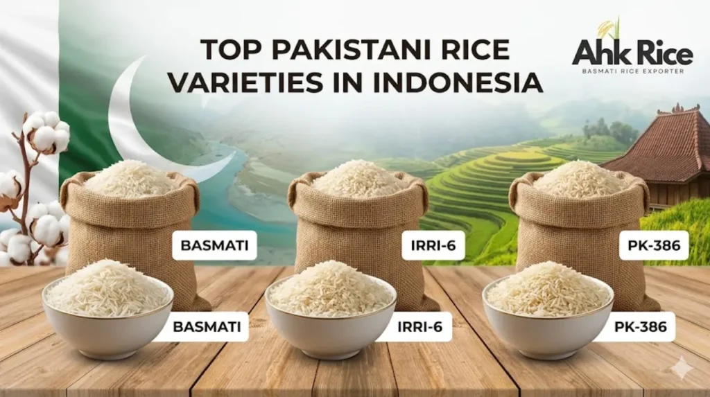 Top Pakistani Rice Varieties Indonesian Importers Prefer for Commercial Sales
