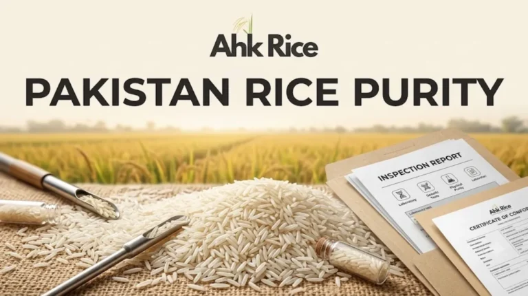 What Purity Reports Do Saudi Arabian Rice Importers Request from Pakistan Exporters?