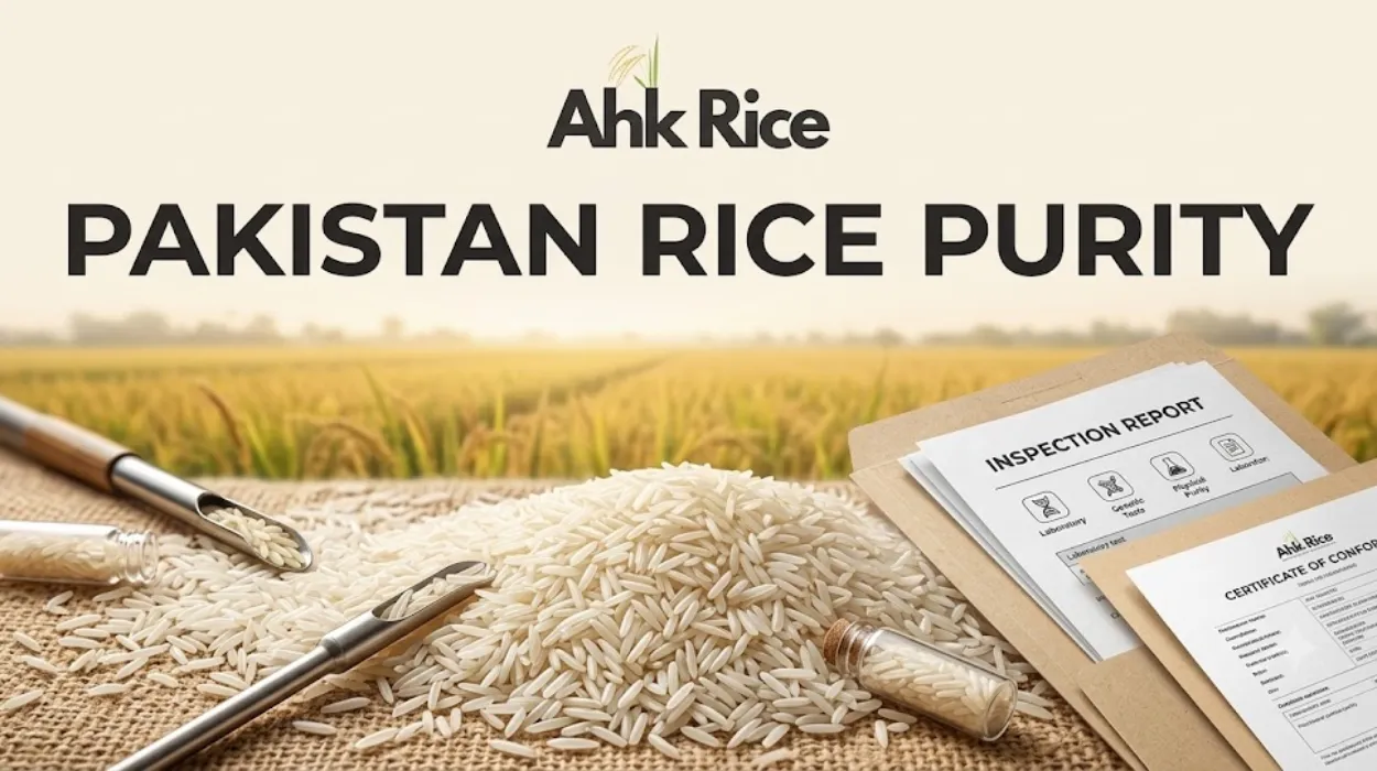 What Purity Reports Do Saudi Arabian Rice Importers Request from Pakistan Exporters?