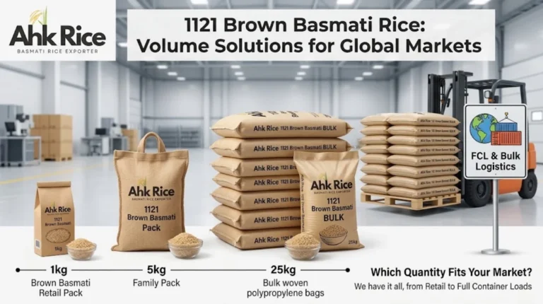 What Quantity of 1121 Brown Basmati Rice Fits Your Market