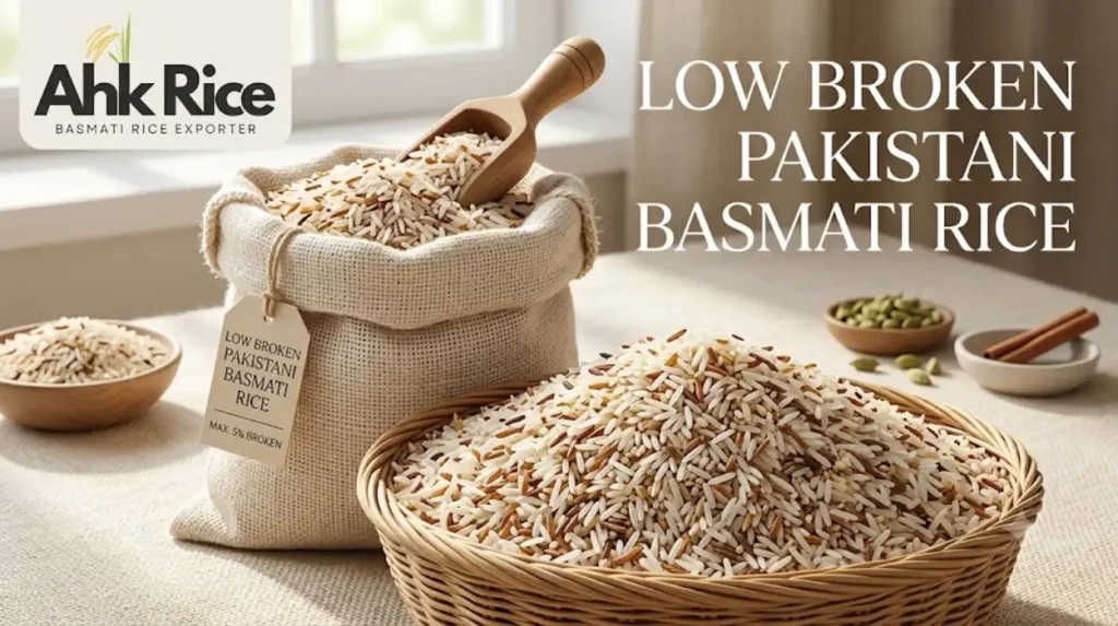 Source Low Broken Pakistani Basmati Rice for UK Wholesale Markets
