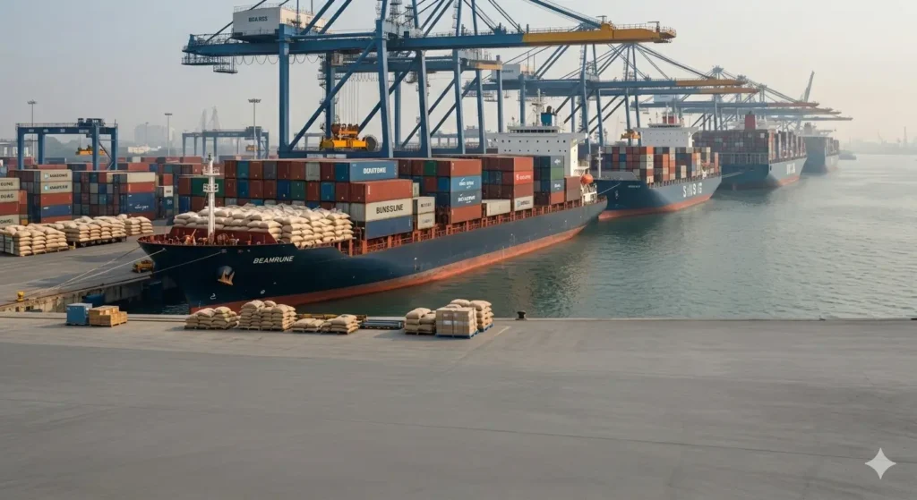 What are common problems and misconceptions about rice shipping duration?