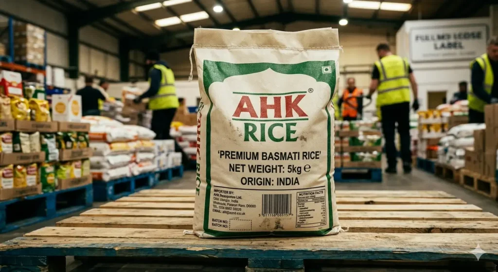 What are common problems and misconceptions in UK rice packaging and labelling?