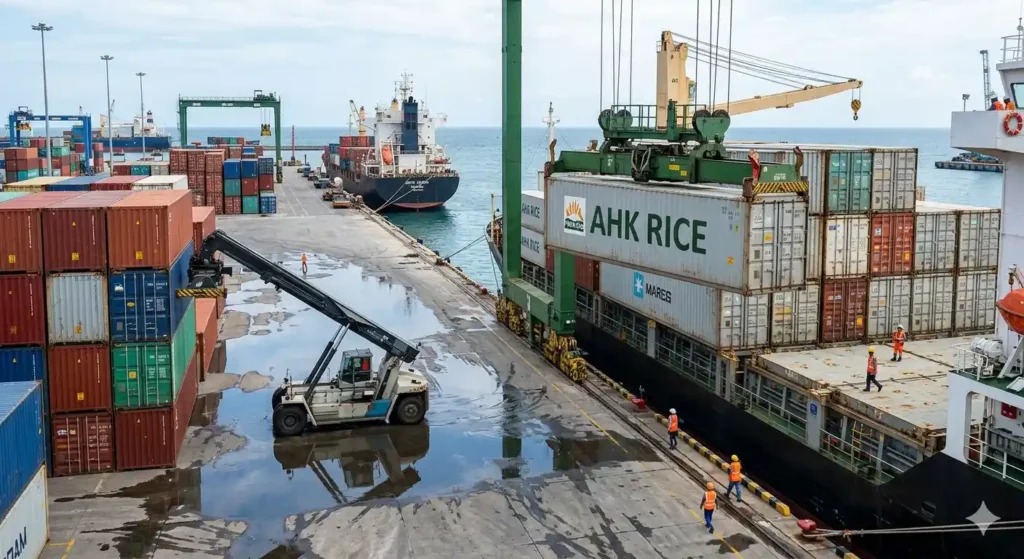 What are common problems and misconceptions in rice shipping?