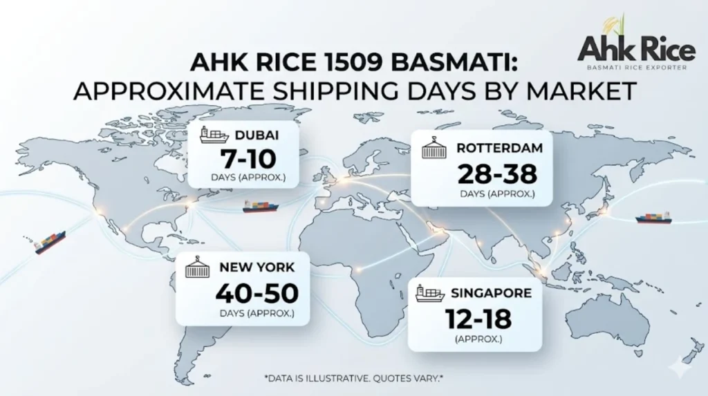AHK Rice 1509 Basmati: Trusted Exporter for Global Markets