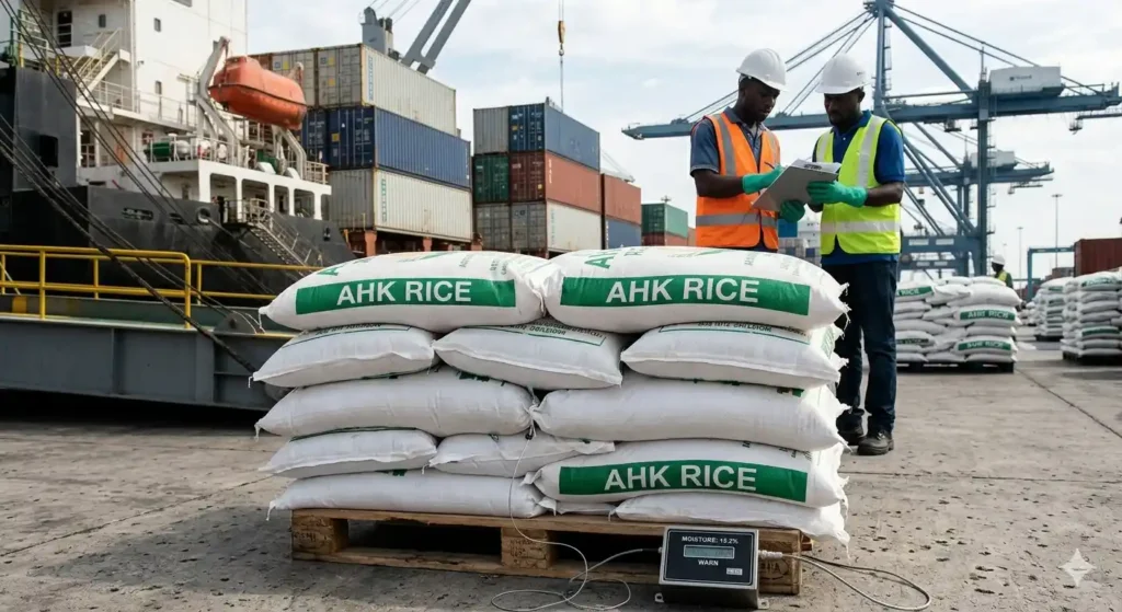 What are the common problems and misconceptions in rice shipping?