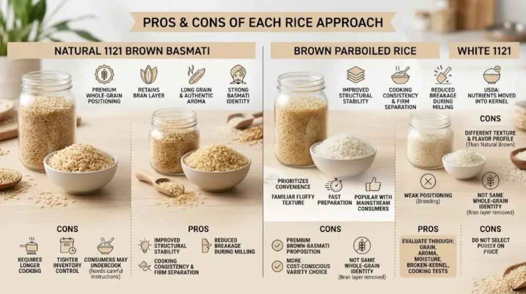 What are the pros and cons of each approach?