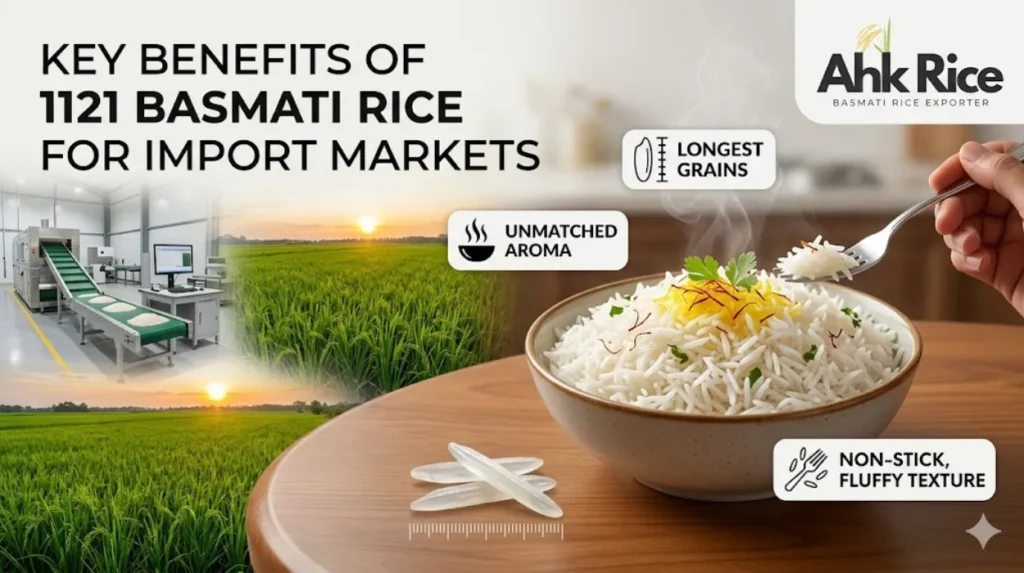 How 1121 Basmati Rice Is Grown and Processed in Pakistan