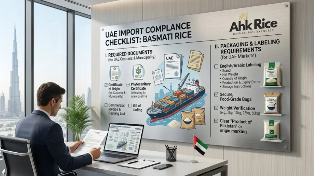 Basmati Rice Supply Contracts for UAE Hotels, Caterers and Restaurants from AHK Rice
